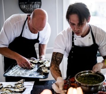 Wat is live cooking catering